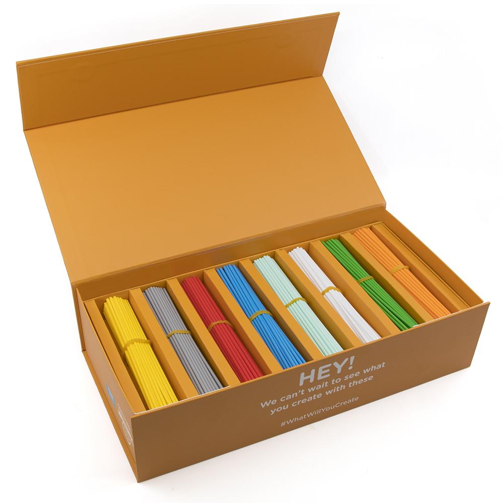 3Doodler EDU Start Learning Pack Plastic Kit, 1200 Strands - EDU Plastic