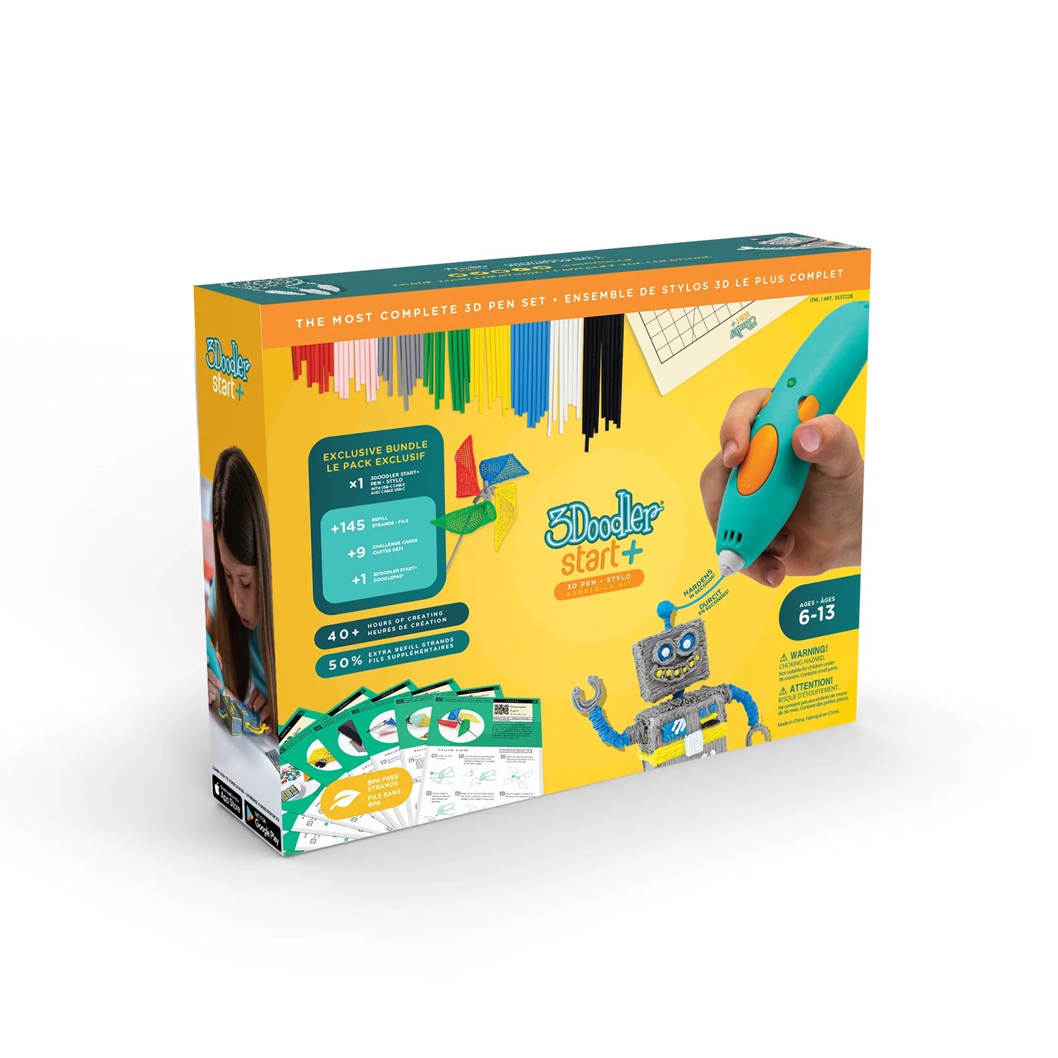 3Doodler Start+ 3D Pen Bundle