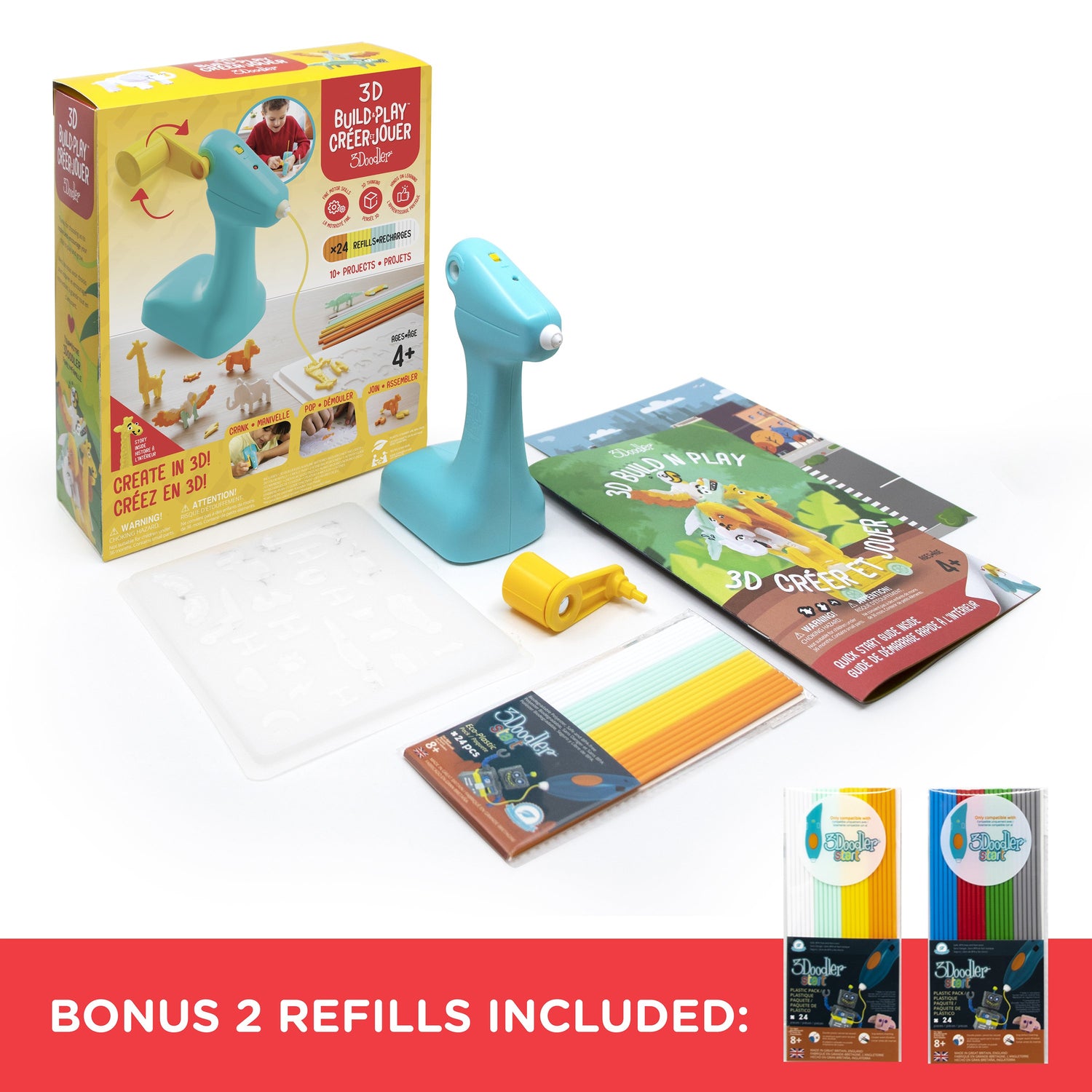 3D Build & Play Early Bird Single Set Preorder - Build and Play