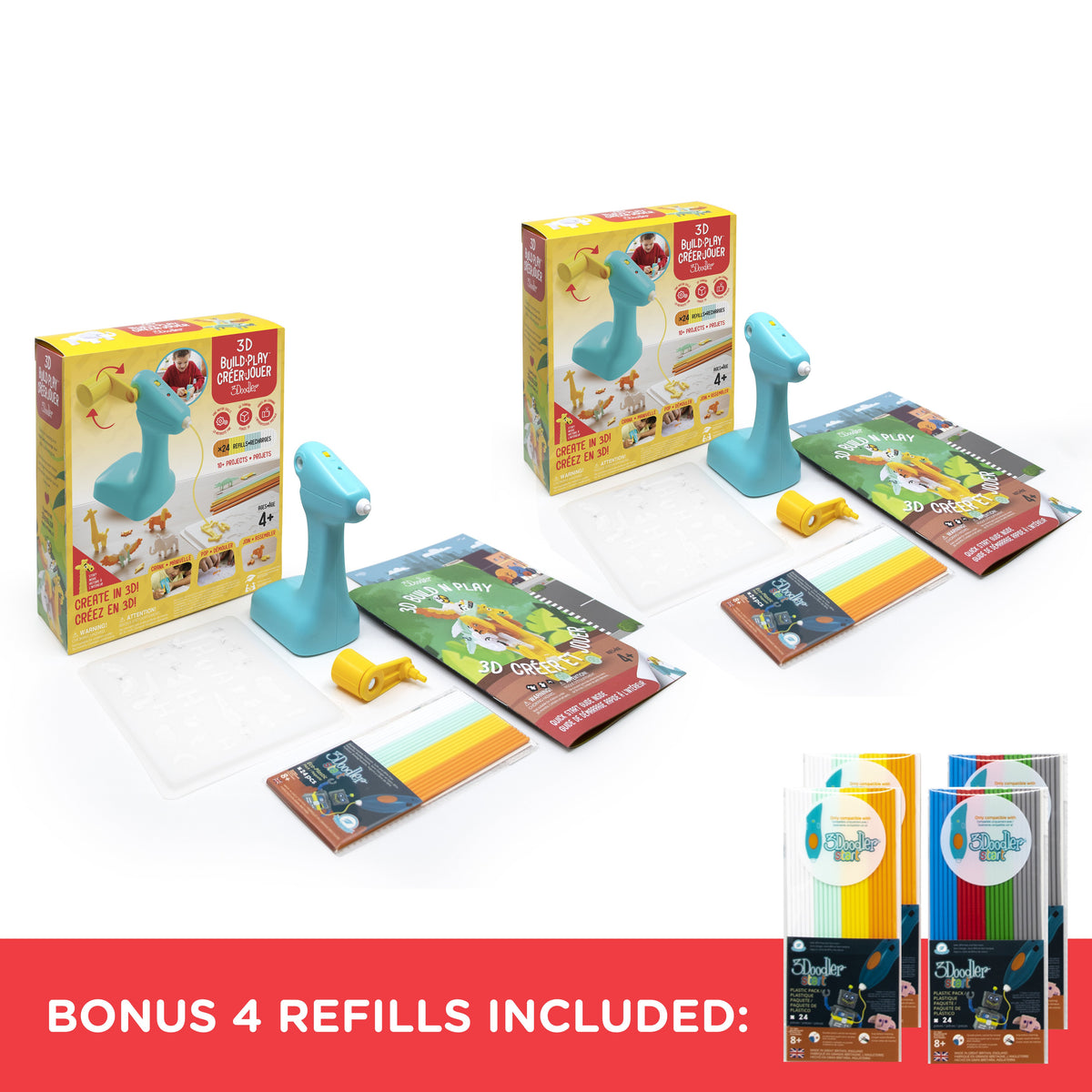 3D Build & Play Early Bird Twin Set Preorder - Build and Play