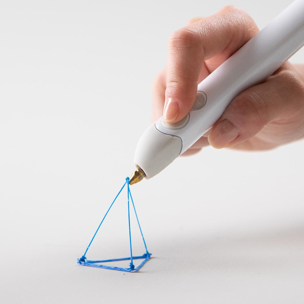 3Doodler Create+ Deluxe 3D Printing Pen Set - Arctic White with FREE JetPack - 
