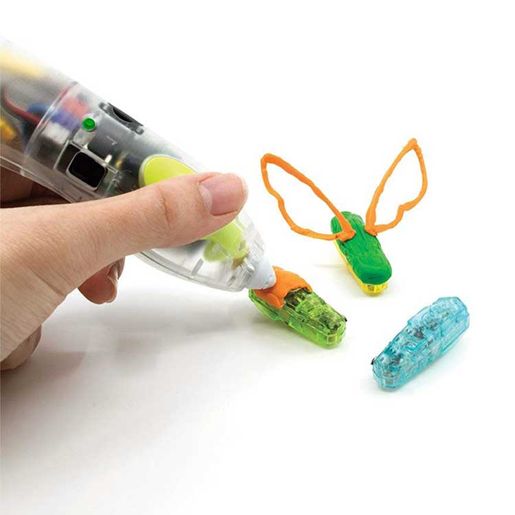 3Doodler Start HEXBUG® 3D Printing Pen Set - Clear Pen - Start Pens